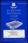 Image of : Programme - Everton v Arsenal