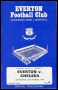 Image of : Programme - Everton v Chelsea