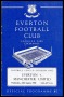 Image of : Programme - Everton v Manchester United