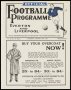 Image of : Programme - Everton Res v Liverpool Res