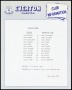 Image of : Team sheet - Everton v Leicester City