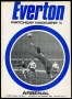 Image of : Programme - Everton v Arsenal