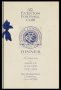 Image of : Menu - Everton F.C., Jubilee Dinner, Philharmonic Hall, Liverpool