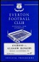 Image of : Programme - Everton v Glasgow Rangers