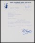 Image of : Letter from Falkirk FAC to Everton F.C.
