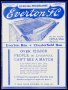 Image of : Programme - Everton Res v Chesterfield Res