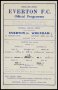 Image of : Programme - Everton v Wrexham
