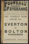 Image of : Programme - Everton v Rochdale