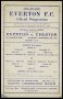 Image of : Programme - Everton v Chester