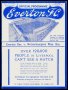 Image of : Programme - Everton Res v Wolverhampton Wanderers Res