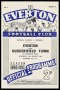 Image of : Programme - Everton v Huddersfield Town