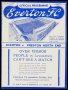Image of : Programme - Everton v Preston North End