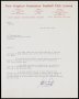 Image of : Letter from New Brighton A.F.A.C. to Everton F.C.