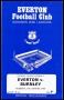 Image of : Programme - Everton v Burnley