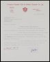 Image of : Letter from Liverpool F.C. to Everton F.C.