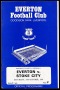 Image of : Programme - Everton v Stoke City