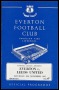 Image of : Programme - Everton v Leeds United