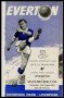 Image of : Programme - Everton v Manchester United