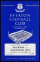 Image of : Programme - Everton v Leicester City