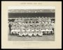 Image of : Everton F.C. team, J. S. Lindsay, A. McNamara, C. Fitzsimmons, P. Fairclough, A. Dunlop, H. K. Leyland, J. O'Neill, G. Kirby, M. Woods, D. Donovan, D. Gibson, Harry E. Cooke (Head Trainer), C. Leyfield (1st Team Trainer), G. S. Stewart, R. Saunders, J. Anderton, J. Sutherland, L. Melville, J. W. Parker, H. Potts, T. J. Clinton, J. Tansey, G. Rankin, T. G. Watson (Assistant Trainer), A. W. Fielding, A. Farrall, M. Meagan, E. Moore, D. Hickson, T. E. Jones, P. D. Farrell, E. Buckle, T. J. Eglington, E. F. Wainwright, C. F. Lello, J. D. Easthorpe, E. Thomas, K. Heyes, D. Mayer, C. J. Vizard, G. Tansey