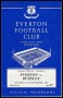 Image of : Programme - Everton v Burnley