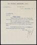Image of : Letter from F. J. Wall, The Football Association, to H. P. Hardman