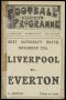 Image of : Programme - Everton v Stockport County