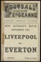 Image of : Programme - Everton v Stockport County