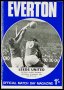 Image of : Programme - Everton v Leeds United