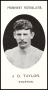 Image of : Cigarette Card - Jack Taylor