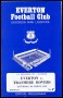 Image of : Programme - Everton v Tranmere Rovers