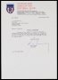 Image of : Letter from Sunderland A.F.C. to Everton F.C.