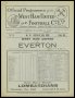 Image of : Programme - West Ham United v Everton