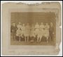Image of : Photograph - Everton Association F.C. team, R. Kelso, L. Love (Trainer), A. Chadwick, J. Holt, R. Williams (Goalkeeper), R. H. Howarth (Captain), J. Jamieson, J. Griffiths (Linesman), A. Latta, A. Maxwell, F. Geary, E. Chadwick, A. Milward