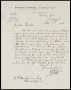 Image of : Letter from W. C. Cuff, Everton F.C., to H. P. Hardman