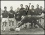 Image of : Photograph - Albert Dunlop in training watched by Everton team mates