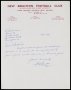 Image of : Letter from New Brighton A.F.A.C. to Everton F.C.