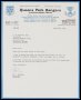 Image of : Letter from Queens Park Rangers F.A.C. to Everton F.C.