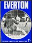 Image of : Programme - Everton v Manchester City