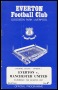 Image of : Programme - Everton v Manchester United