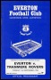 Image of : Programme - Everton v Tranmere Rovers