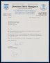 Image of : Letter from Queens Park Rangers F.A.C. to Everton F.C.