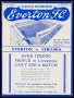 Image of : Programme - Everton v Chelsea