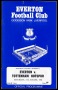 Image of : Programme - Everton v Tottenham Hotspur