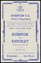 Image of : Programme - Everton v Barnsley